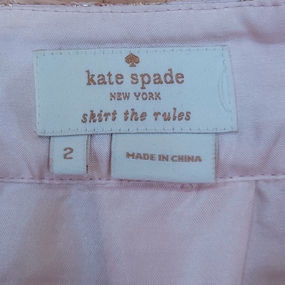 Kate Spade rose gold skirt - Picture 5 of 7